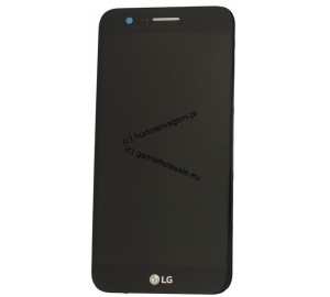 LG K10 2017 M250 - Oryginalny front z wyświetlaczem i ekranem dotykowym czarny