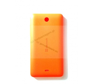 Microsoft Lumia 430 - Oryginalna klapka baterii pomarańczowa