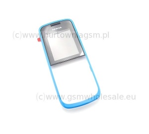 Nokia 109 - Oryginalna obudowa przednia niebieska