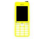 Nokia Asha 206 - Oryginalna obudowa przednia żółta