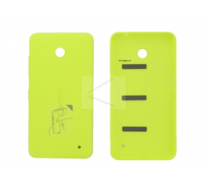 Nokia Lumia 630/635/636 - Oryginalna klapka baterii żółta
