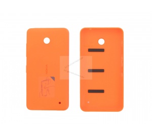 Nokia Lumia 630/635/636 - Oryginalna klapka baterii pomarańczowa