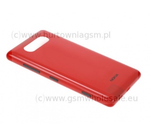 Nokia Lumia 820 - Oryginalna klapka baterii czerwona