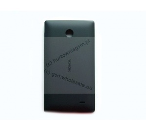 Nokia X/X+ - Oryginalna klapka baterii czarna