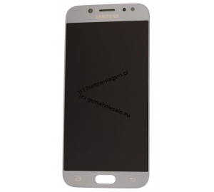 Samsung Galaxy J5 2017 SM-J530 - Oryginalny wyświetlacz z ekranem dotykowym srebrny