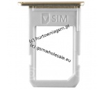 Samsung Galaxy S6 Edge+ SM-G928 - Oryginalna szufladka karty SIM złota