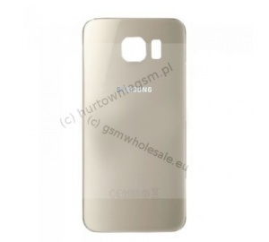 Samsung Galaxy S6 SM-G920F - Oryginalna klapka baterii złota