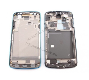 Samsung i9295 Galaxy S4 Active - Oryginalna obudowa przednia niebieska