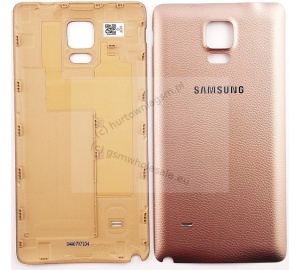 Samsung SM-N910F Galaxy Note 4 - Oryginalna klapka baterii złota