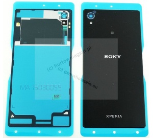 Sony Xperia M4 Aqua E2303/E2306/E2353/E2312/E2333/E2363 - Oryginalna klapka baterii czarna (z NFC)