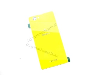Sony Xperia Z1 Compact D5503 - Oryginalna klapka baterii żółta