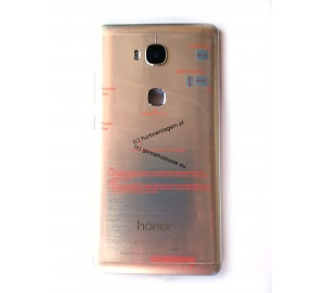 Huawei Honor 5X - Oryginalna klapka baterii srebrna