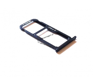 Huawei Honor 8 (FRD-L09,FRD-L19) - Oryginalna szufladka kart SIM I MicroSD niebieska