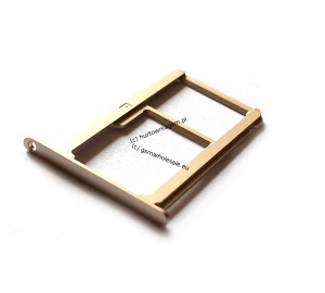 Huawei Honor 8 (FRD-L09,FRD-L19) - Oryginalna szufladka kart SIM I MicroSD biała
