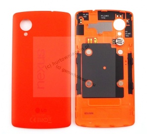 LG D821 Nexus 5 - Oryginalna klapka baterii czerwona
