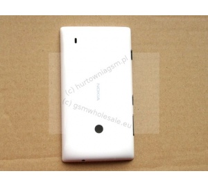 Nokia Lumia 520/525 - Oryginalna klapka baterii biała błyszcząca
