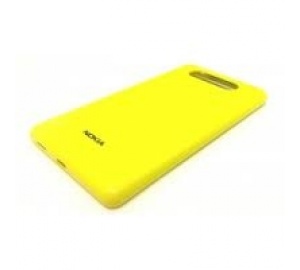 Nokia Lumia 820 - Oryginalna klapka baterii żółta