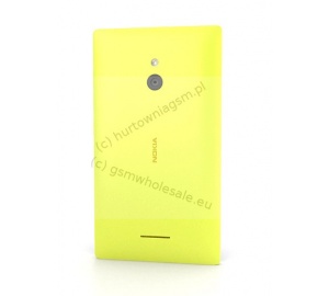 Nokia XL - Oryginalna klapka baterii żółta
