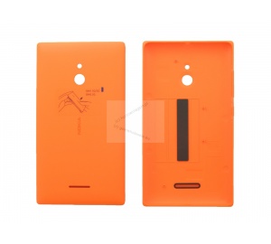 Nokia XL - Oryginalna klapka baterii pomarańczowa