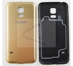 Samsung G800F Galaxy S5 mini - Oryginalna klapka baterii złota