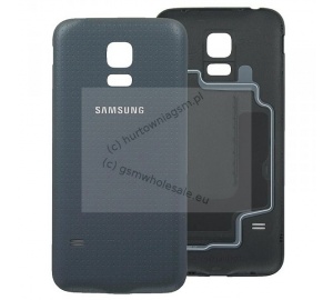 Samsung G800F Galaxy S5 mini - Oryginalna klapka baterii czarna