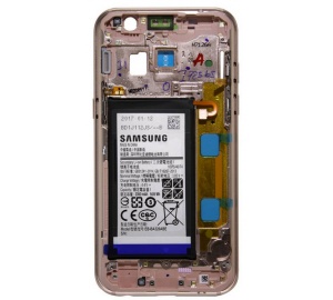 Samsung Galaxy A3 2017 SM-A320F - Oryginalny korpus z baterią różowy