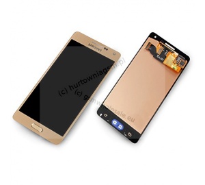 Samsung Galaxy A5 SM-A500F - Oryginalny wyświetlacz z ekranem dotykowym złoty