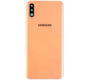 Samsung Galaxy A70 SM-A705 - Oryginalna klapka baterii coral