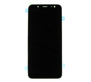 Samsung Galaxy J6 SM-J600 - Oryginalny front z wyświetlaczem i ekranem dotykowym czarny