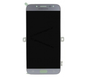 Samsung Galaxy J7 2017 SM-J730 - Oryginalny wyświetlacz z ekranem dotykowym srebrny