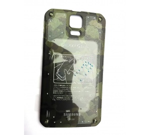 Samsung Galaxy S5 Active G870F - Oryginalna klapka bateri zielona