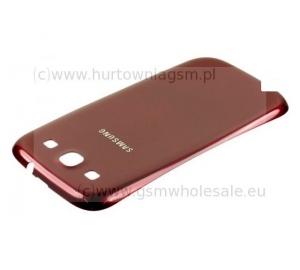 Samsung I9300 Galaxy S3 - Oryginalna klapka baterii czerwona