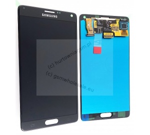 Samsung SM-N910F Galaxy Note 4 - Oryginalny wyświetlacz z ekranem dotykowym czarny
