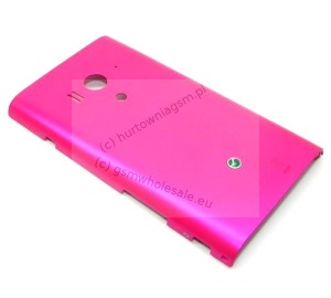 Sony Xperia acro S LT26W - Oryginalna klapka baterii różowa
