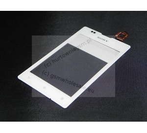 Sony Xperia E C1505 - Oryginalny ekran dotykowy biały