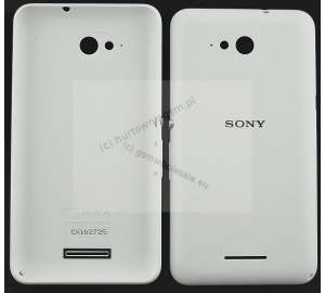 Sony Xperia E4g E2003/E2006/E2033/E2043/E2053 - Oryginalna klapka baterii biała