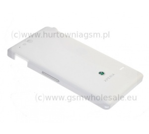 Sony Xperia Go ST27i - Oryginalna klapka baterii biała