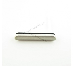 Sony Xperia M4 Aqua E2303/E2306/E2353/E2312/E2333/E2363 - Oryginalna zaślepka gniazda karty SIM srebrna