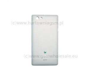 Sony Xperia Miro ST23i - Oryginalna klapka baterii biała