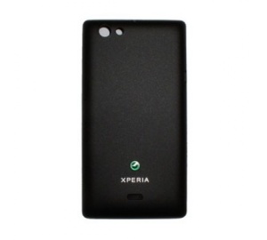 Sony Xperia Miro ST23i - Oryginalna klapka baterii czarna