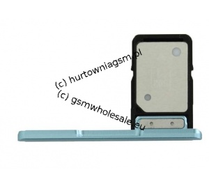 Sony Xperia XA2 H3113/H3123/H3133/H4113/H4133 - Oryginalna zaślepka karty SIM niebieska