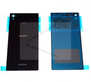 Sony Xperia Z1 C6903 - Oryginalna klapka baterii czarna (z NFC)